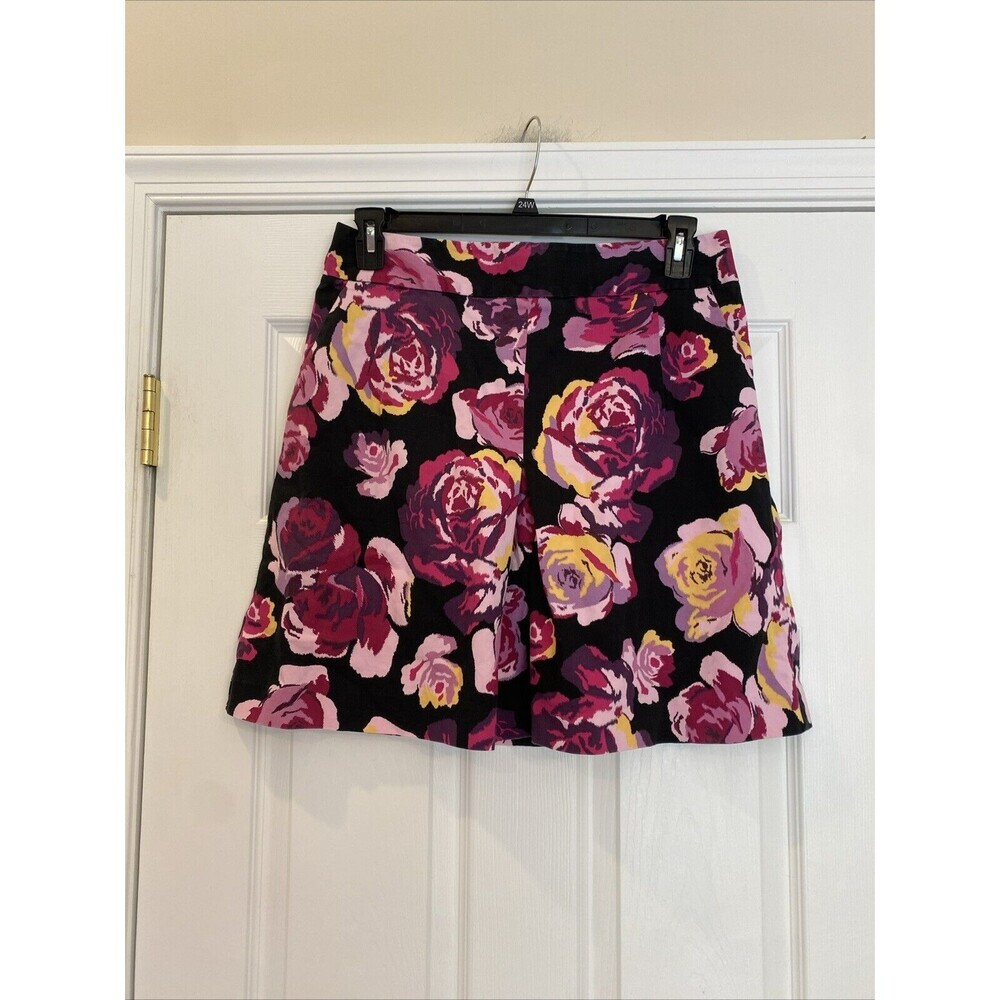 Express Design Studio Floral A-line Skirt Size 12